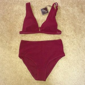 Two-piece bathing suit